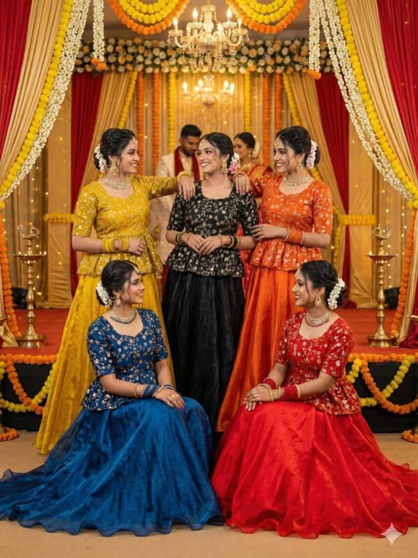 Soft Space Silk Lehenga