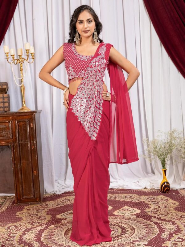 Georgette One Min Sarees