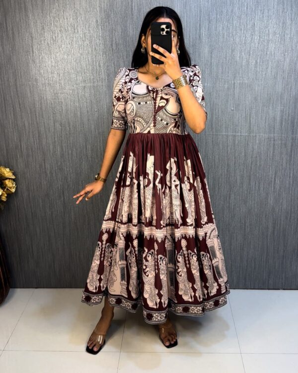 Summer Friendly Kalamkari Frocks