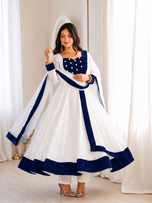 Ready to Wear Embroidered Anarkali Set