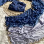 navy blue & grey