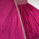 pink with self dupatta