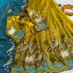 yellow- teal